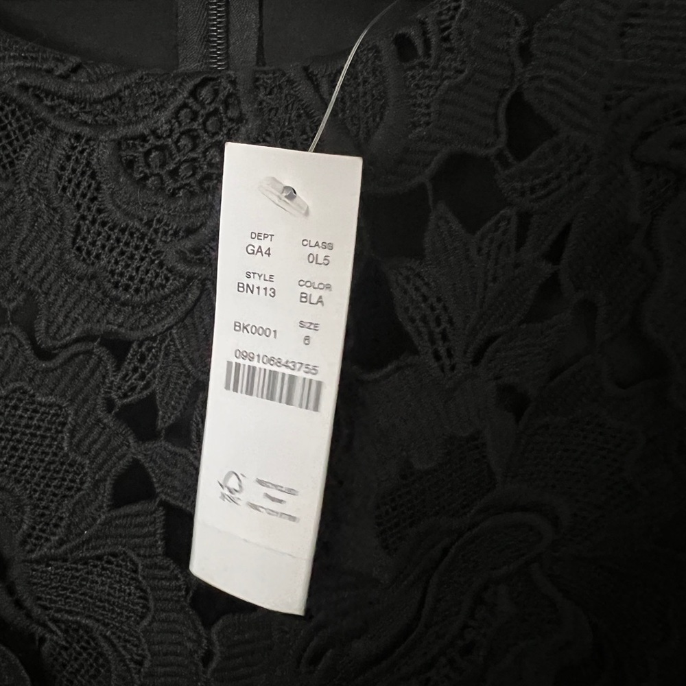J. Crew Collection Black Lace Sheath Dress - Picture 4 of 6